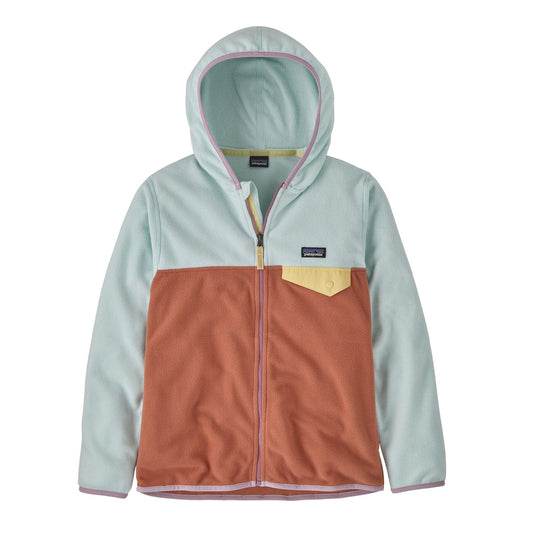 Patagonia Kids Micro D Snap-T Jacket - 100% recycled polyester Sienna Clay Jacket