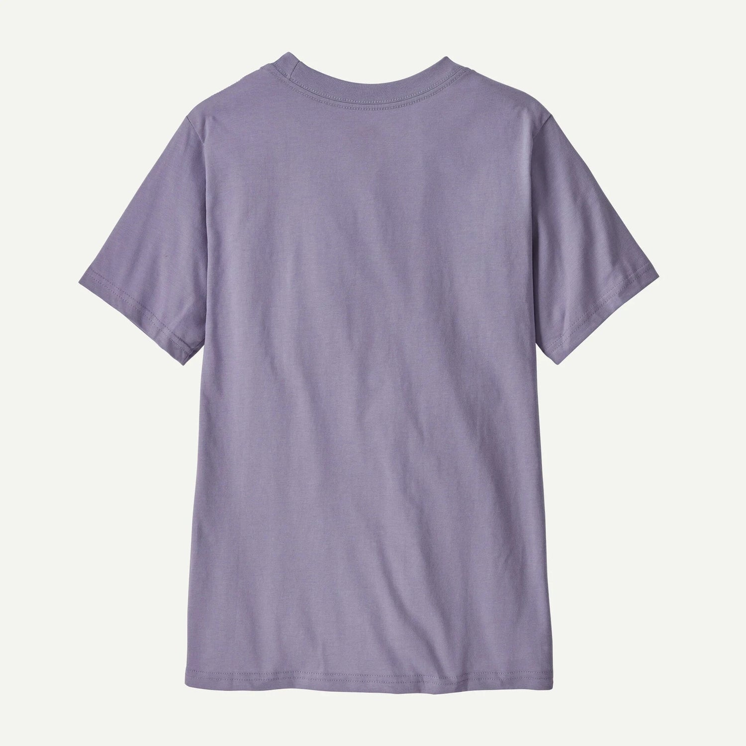 Patagonia Kids P-6 Logo T-Shirt - 100% Organic Cotton Rock Wash: Concrete Purple Shirt