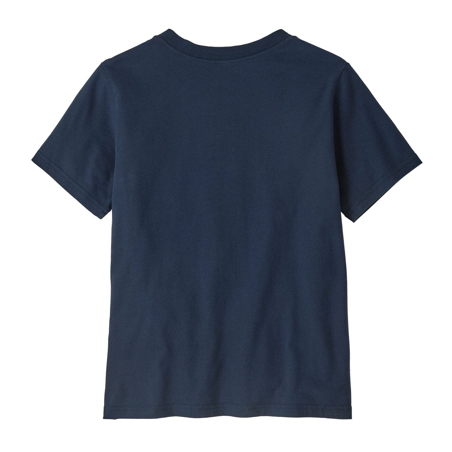 Patagonia Kids P-6 Logo T-Shirt - 100% Organic Cotton New Navy Shirt
