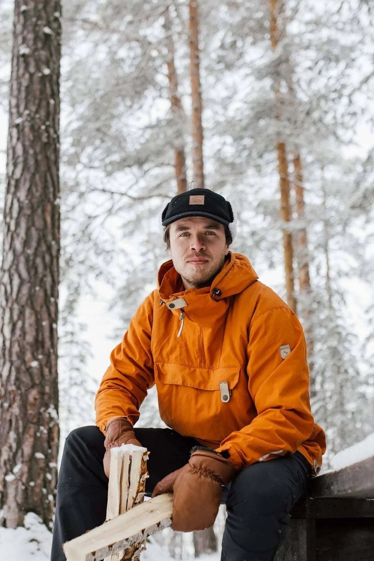 Kultakero Earflap Cap - Recycled Wool & Recycled Polyester Headwear VAI-KØ