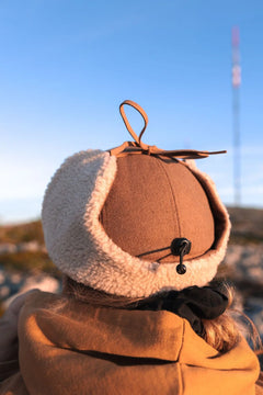 Kultakero Earflap Cap - Recycled Wool & Recycled Polyester Headwear VAI-KØ