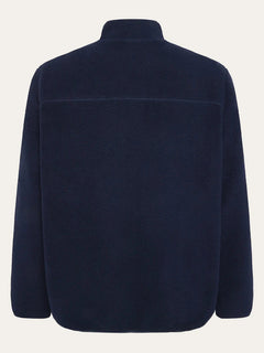 Loose Fit Zip Fleece Fleece Jackets KnowledgeCotton Apparel