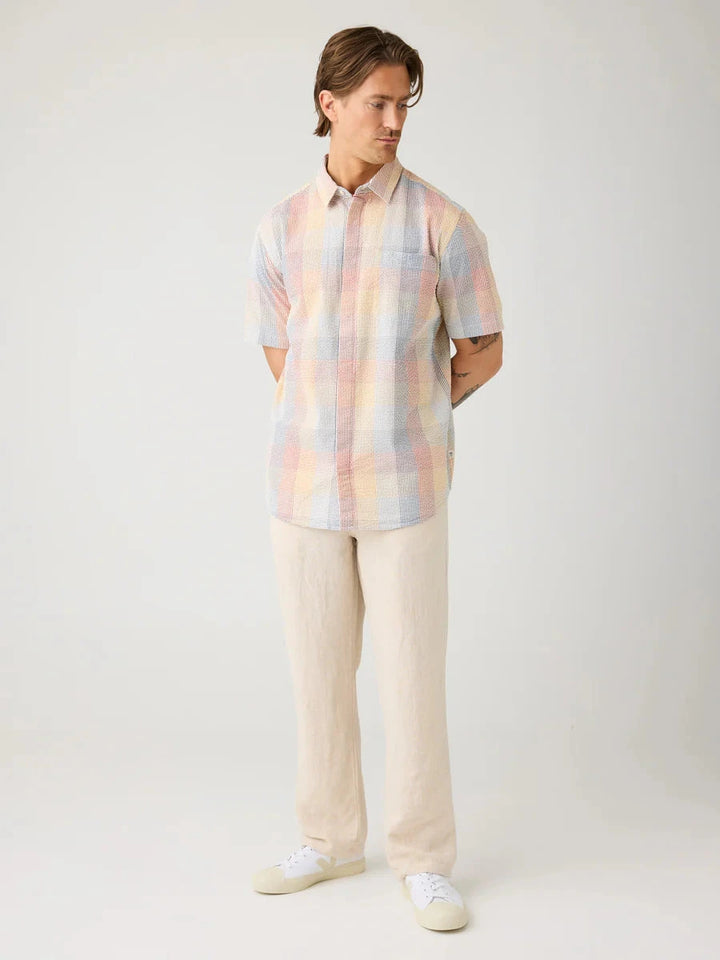 Loose Linen Pant Pants KnowledgeCotton Apparel 