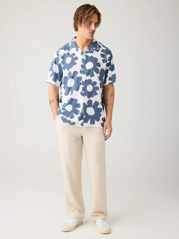 Loose Linen Pant Pants KnowledgeCotton Apparel 
