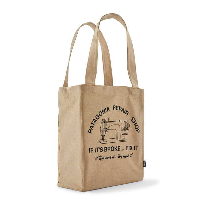 Market Tote - Organic Cotton Bags Patagonia Repair Shop: Classic Tan 