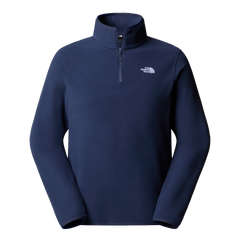 The North Face Men's 100 Glacier 1/4 Zip Fleece Summit Navy Fleece