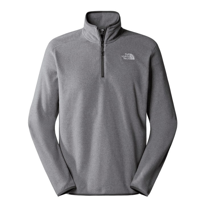Men's 100 Glacier 1/4 Zip Fleece Fleece The North Face Medium Grey M