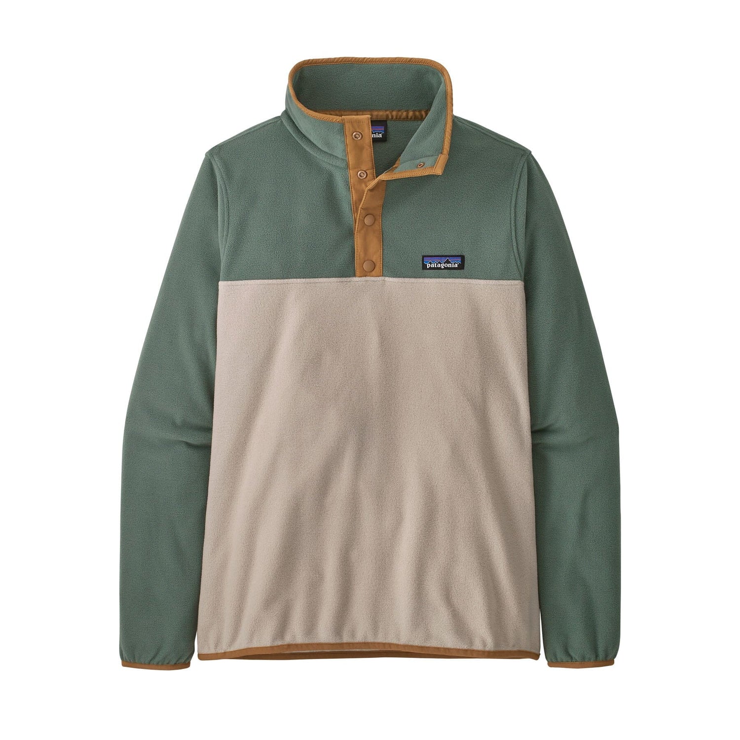 Patagonia Micro D® Snap-T® Fleece Bergy Bits: Furry Taupe L Fleece