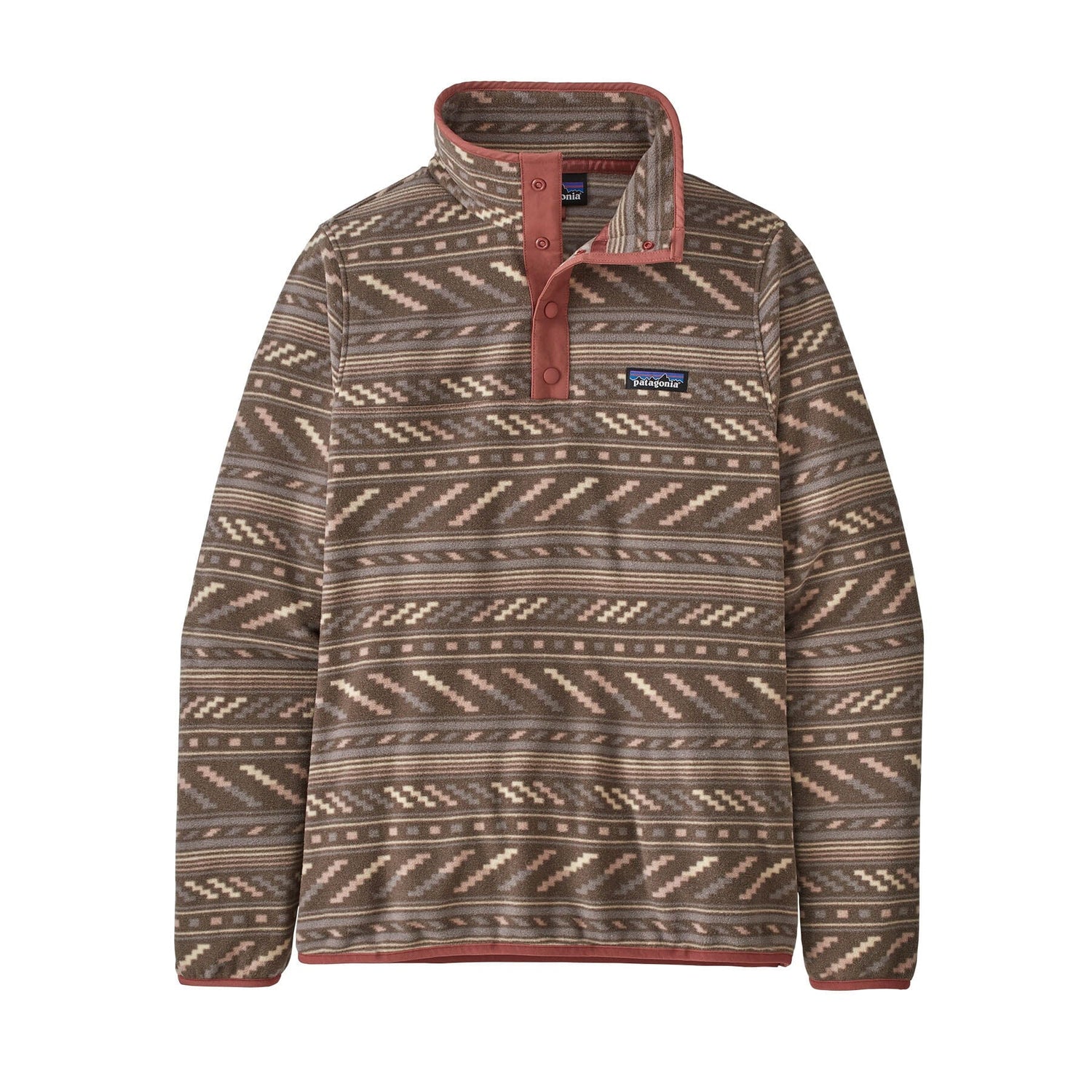 Patagonia Micro D® Snap-T® Fleece Bergy Bits: Furry Taupe L Fleece