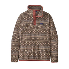 Patagonia Micro D® Snap-T® Fleece Bergy Bits: Furry Taupe L Fleece