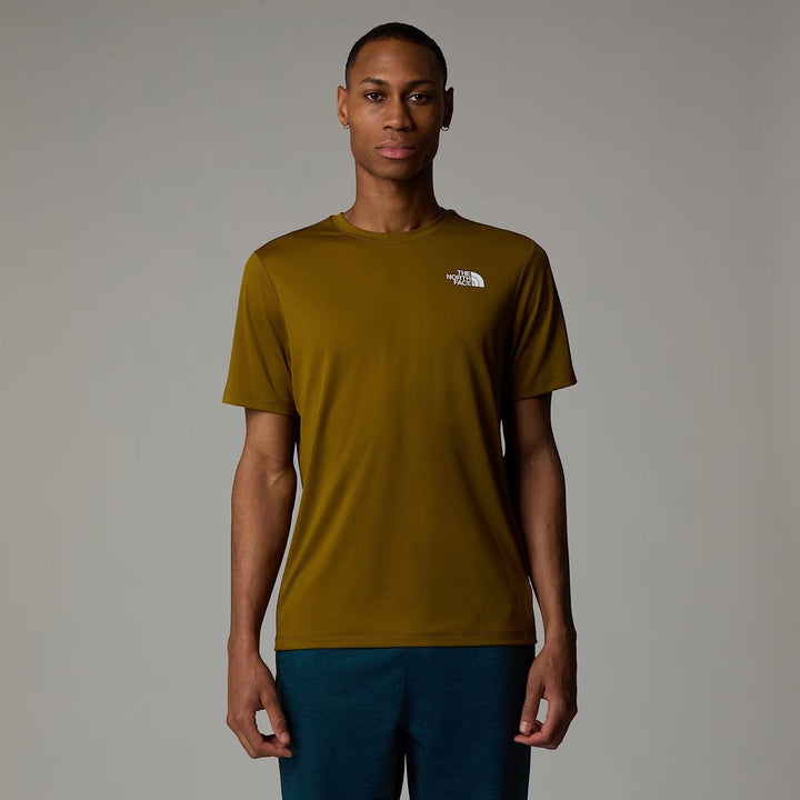 M's 24/7 S/S Regular Tee - Recycled polyester Shirt The North Face Moss Green M