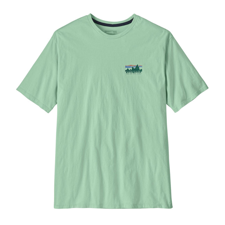 Patagonia M's '73 Skyline Organic T-Shirt - 100% Organic Cotton Rinsed Green Shirt