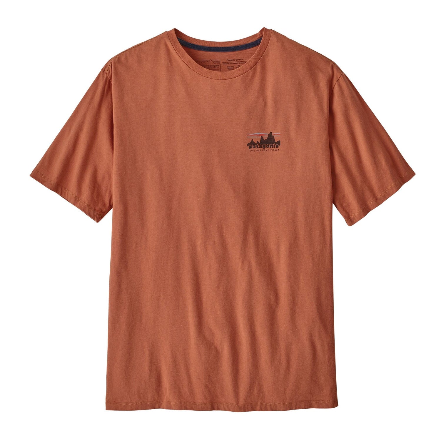 M's '73 Skyline Organic T-Shirt - 100% Organic Cotton Shirt Patagonia Sienna Clay S 