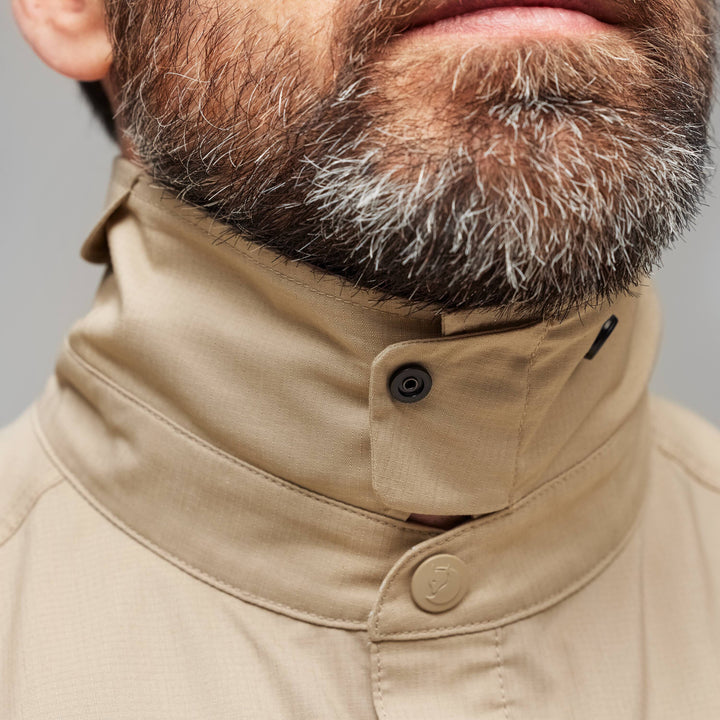 M's Abisko Trail Shirt LS - Recycled polyester & Polyester & Organic cotton Shirt Fjällräven