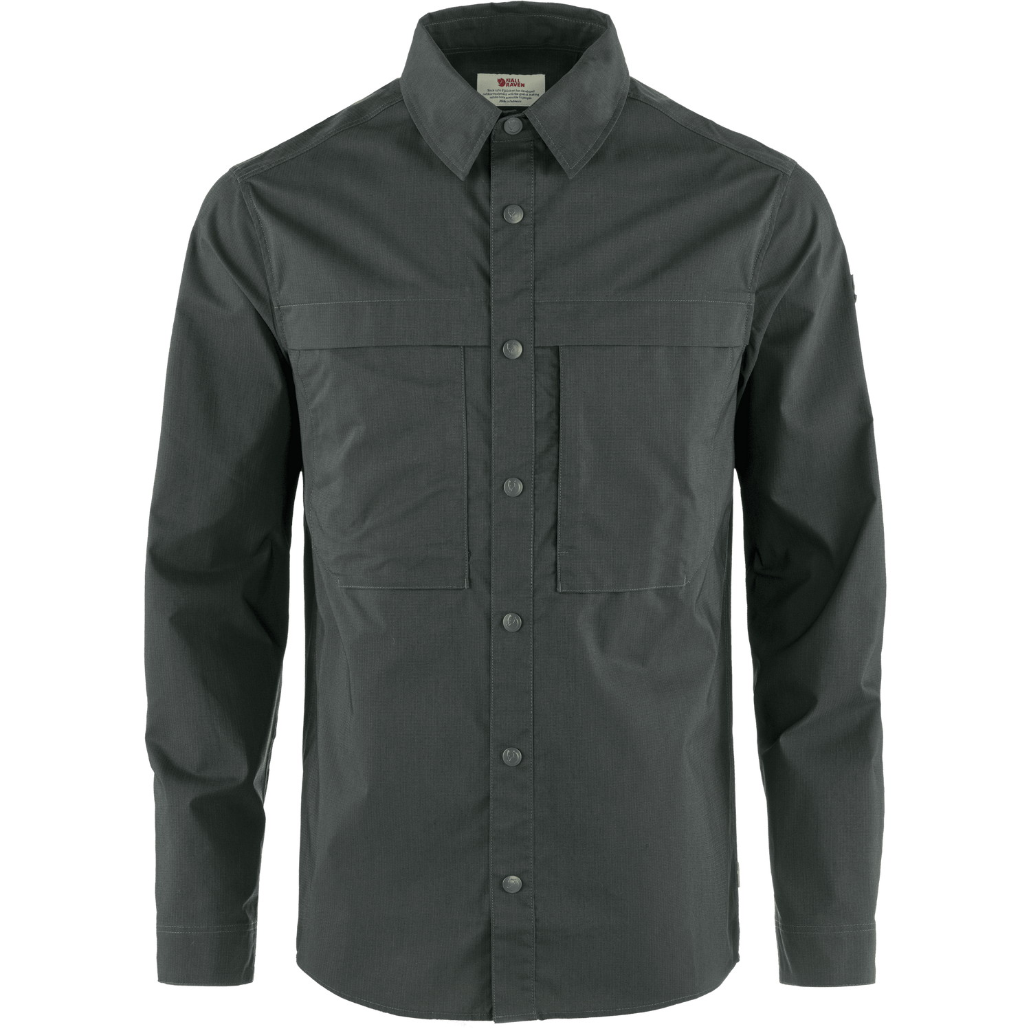 Fjällräven - M's Abisko Trail Shirt LS - Recycled polyester & Polyester & Organic cotton - Weekendbee - sustainable sportswear