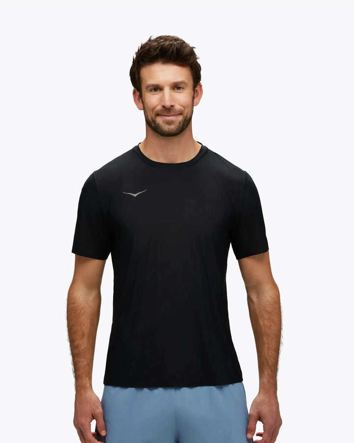 M's Airolite Run Top Shirt HOKA Black S