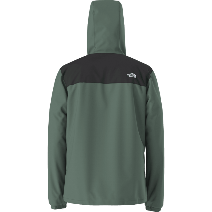 The North Face M's Antora Shell Jacket - Recycled Polyester & Nylon Duck Green TNF Black Jacket