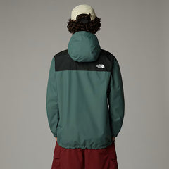 The North Face M's Antora Shell Jacket - Recycled Polyester & Nylon Utility Brown TNF Black Jacket