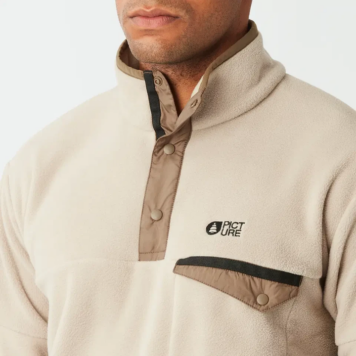 M's Arcca 1/4 Fleece Shirt Picture Organic 