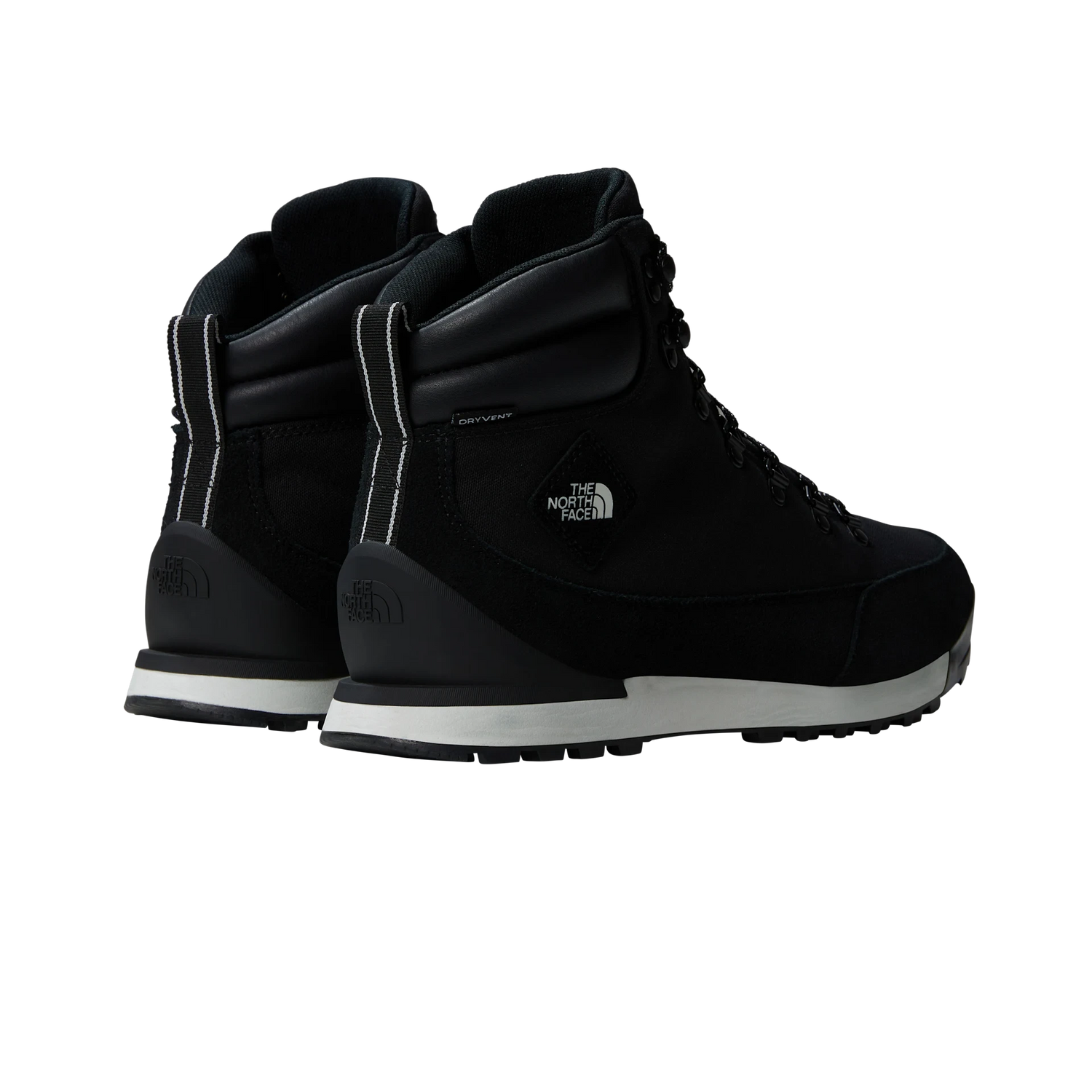 The North Face M's Back-To-Berkeley IV Textile Lifestyle Boots Black White Shoes