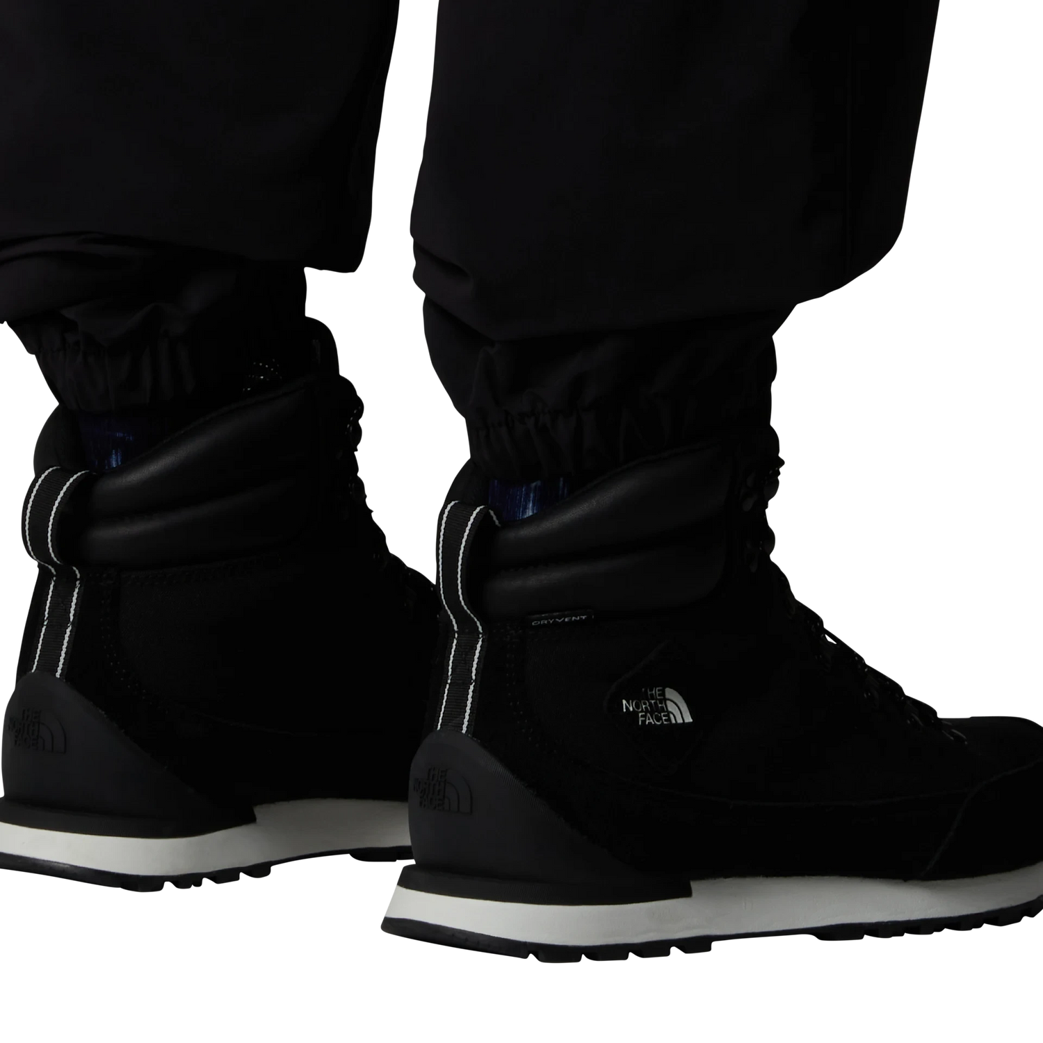 The North Face M's Back-To-Berkeley IV Textile Lifestyle Boots Black White Shoes