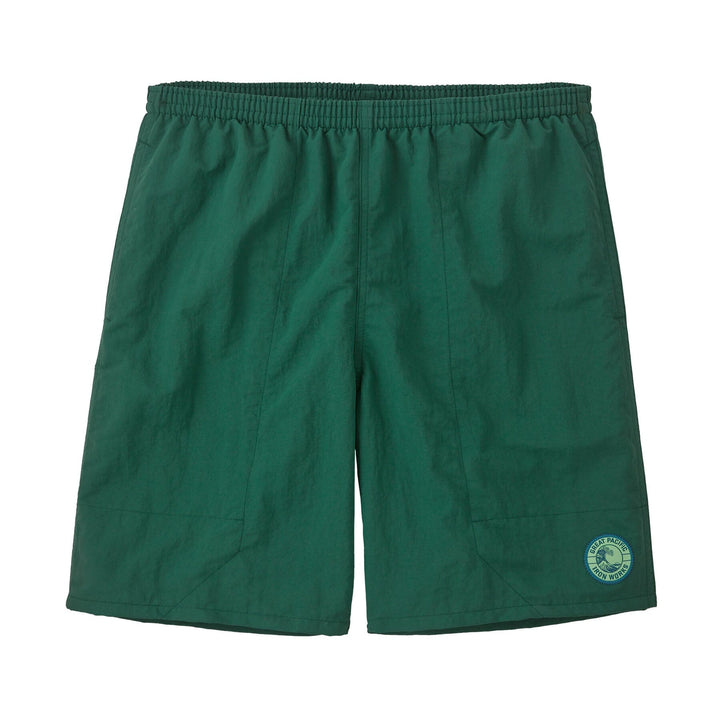 M's Baggies Longs shorts - 7 in. - Recycled Nylon Pants Patagonia GPIW Crest: Conifer Green M