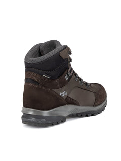 Hanwag M's Banks SF Extra GTX - Leather Working Group -certified nubuck leather Mocca Asphalt Shoes