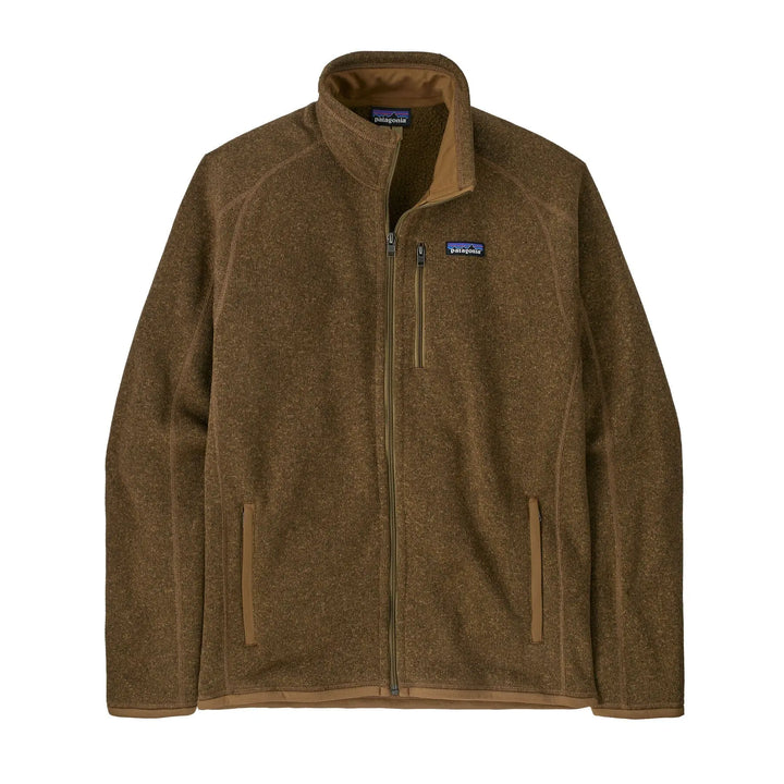 Patagonia M's Better Sweater Fleece Jacket - 100 % recycled polyester Oar Tan Shirt