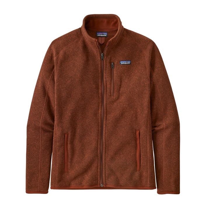 Patagonia M's Better Sweater Fleece Jacket - 100 % recycled polyester Oar Tan Shirt