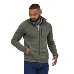 Patagonia M's Better Sweater Fleece Jacket - 100 % recycled polyester Industrial Green Shirt