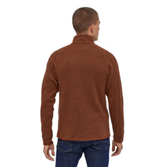 Patagonia M's Better Sweater Fleece Jacket - 100 % recycled polyester Barn Red Shirt