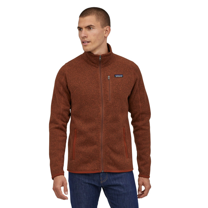 Patagonia M's Better Sweater Fleece Jacket - 100 % recycled polyester Oar Tan Shirt
