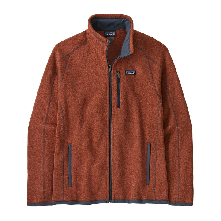 Patagonia M's Better Sweater Fleece Jacket - 100 % recycled polyester Oar Tan Shirt