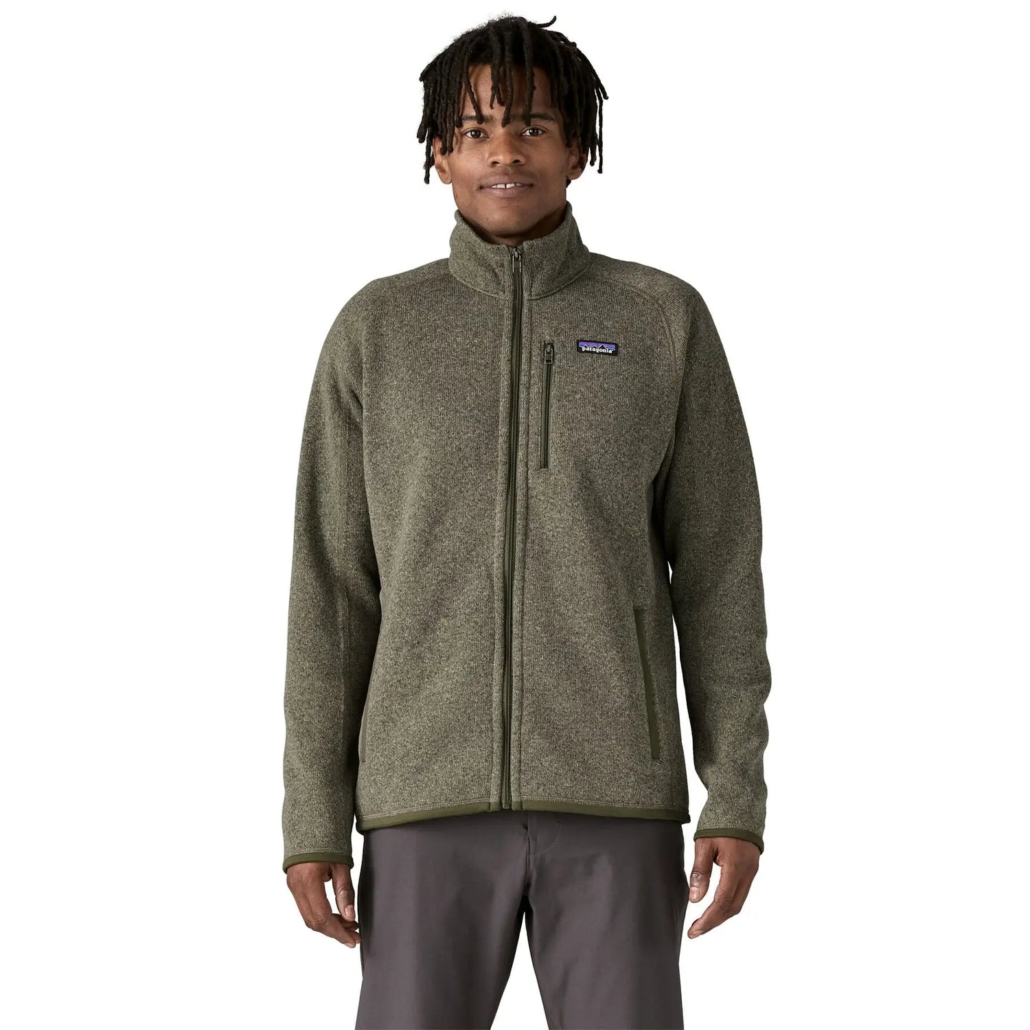 Patagonia M's Better Sweater Fleece Jacket - 100 % recycled polyester River Rock Green Shirt