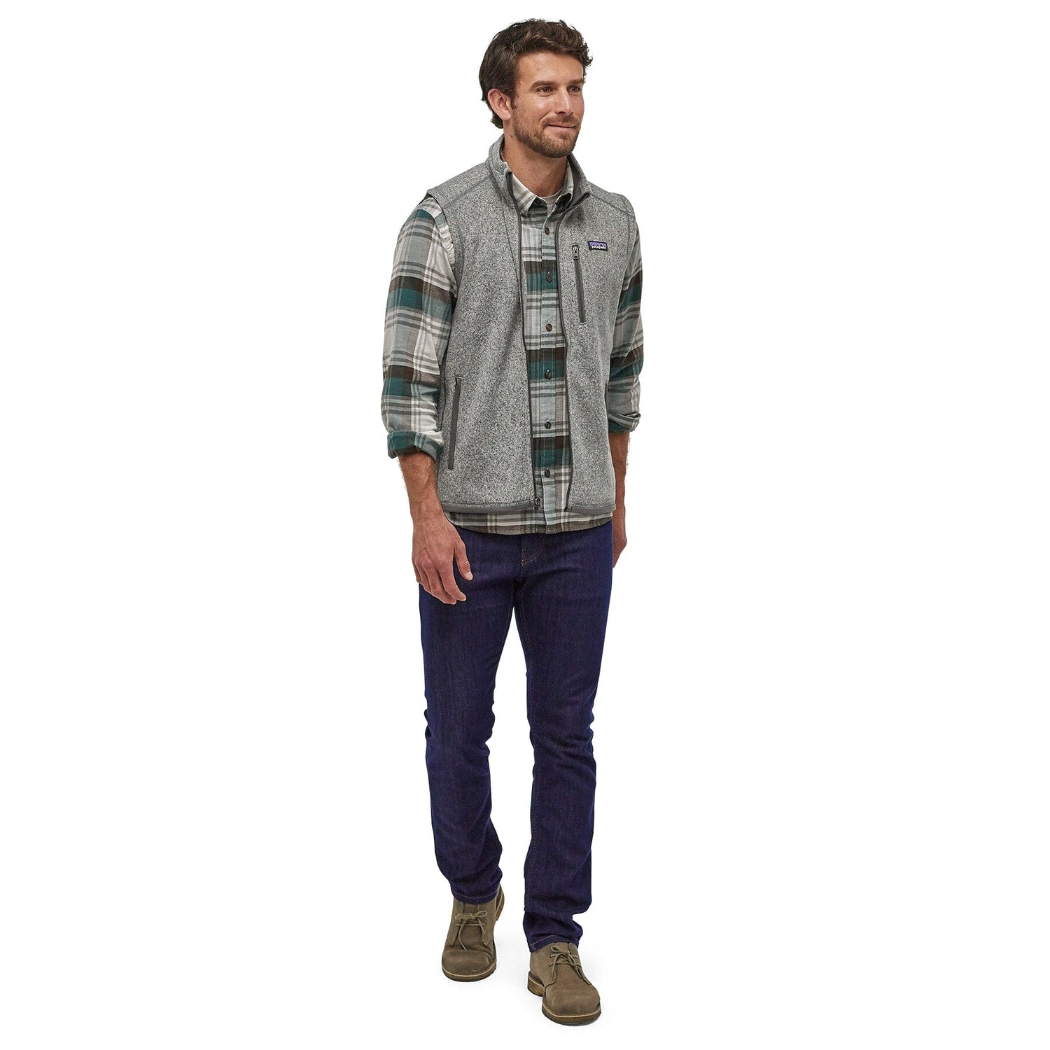 Patagonia M's Better Sweater Vest - 100% recycled polyester Stonewash Shirt