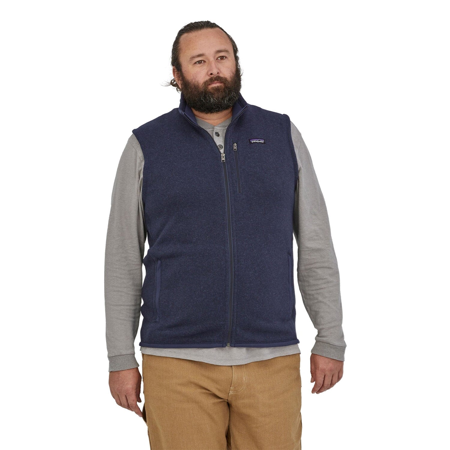 Patagonia M's Better Sweater Vest - 100% recycled polyester New Navy Shirt