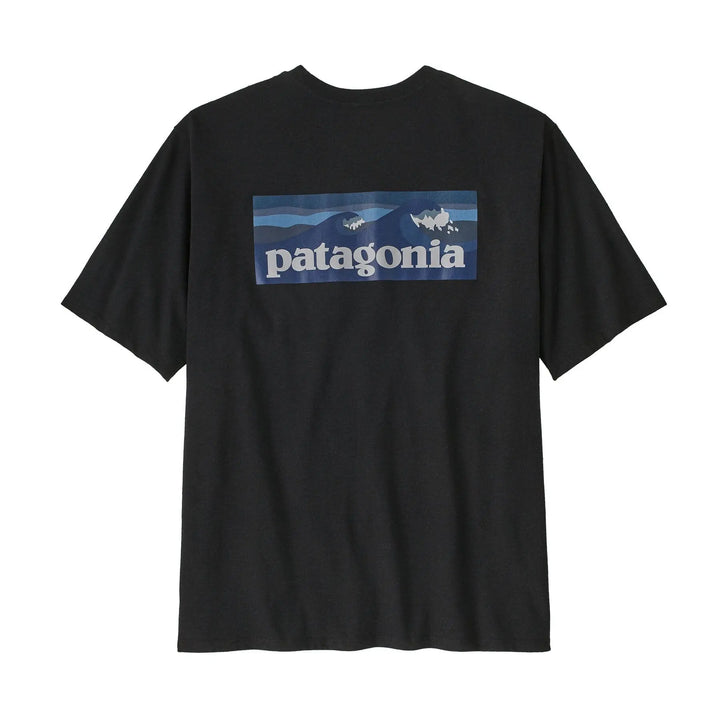 M's Boardshort Logo Pocket Responsibili-Tee - Recycled Cotton & Recycled Polyester Shirt Patagonia