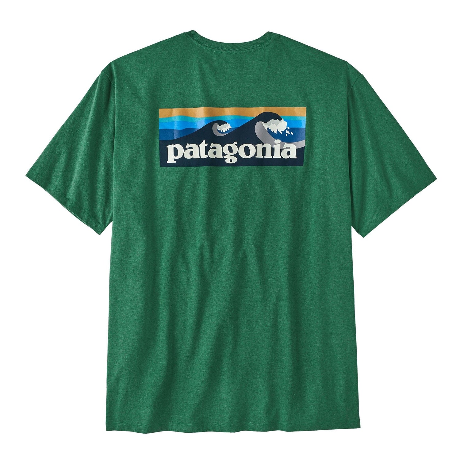 Patagonia - M's Boardshort Logo Pocket Responsibili-Tee - Recycled Cotton & Recycled Polyester - Weekendbee - sustainable sportswear