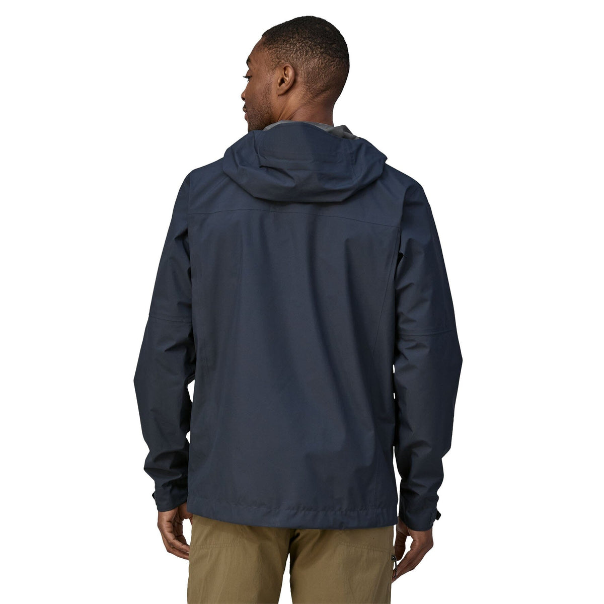 Patagonia M's Boulder Fork Rain Jacket - Recycled polyester Smolder Blue Jacket