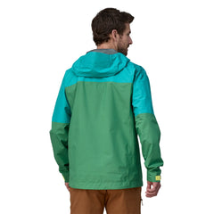 Patagonia M's Boulder Fork Rain Jacket - Recycled polyester Gather Green Jacket