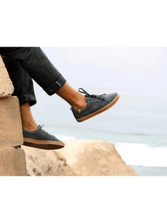 Saola M's Cannon Canvas - Recycled PET Dark Grey Shoes