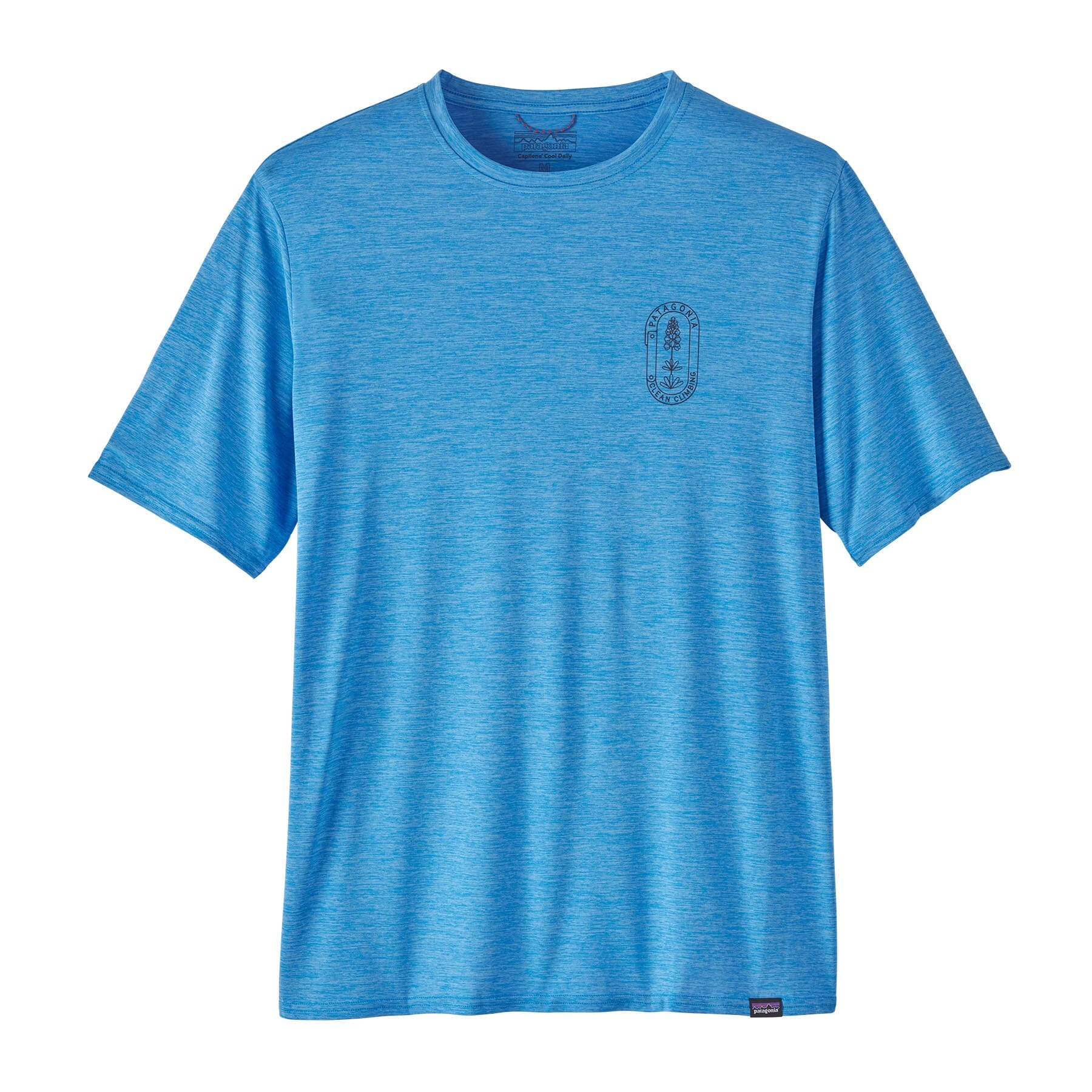 patagonia - パタゴニア 美品 Cap Daily L/S シャツ 長袖 M 青 メンズ Patagonia メンズL/Sキャップクールデイリーグラフィックシャツ