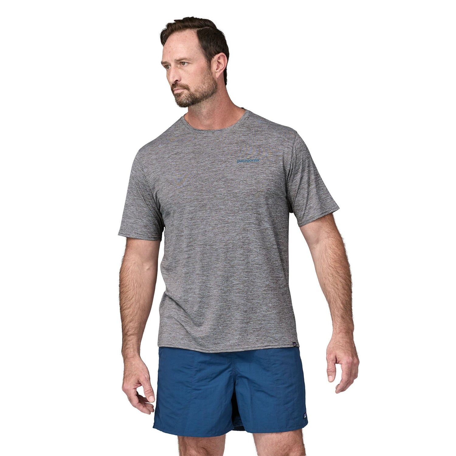 Patagonia - M's Cap Cool Daily Graphic Shirt - Waters - Weekendbee - sustainable sportswear