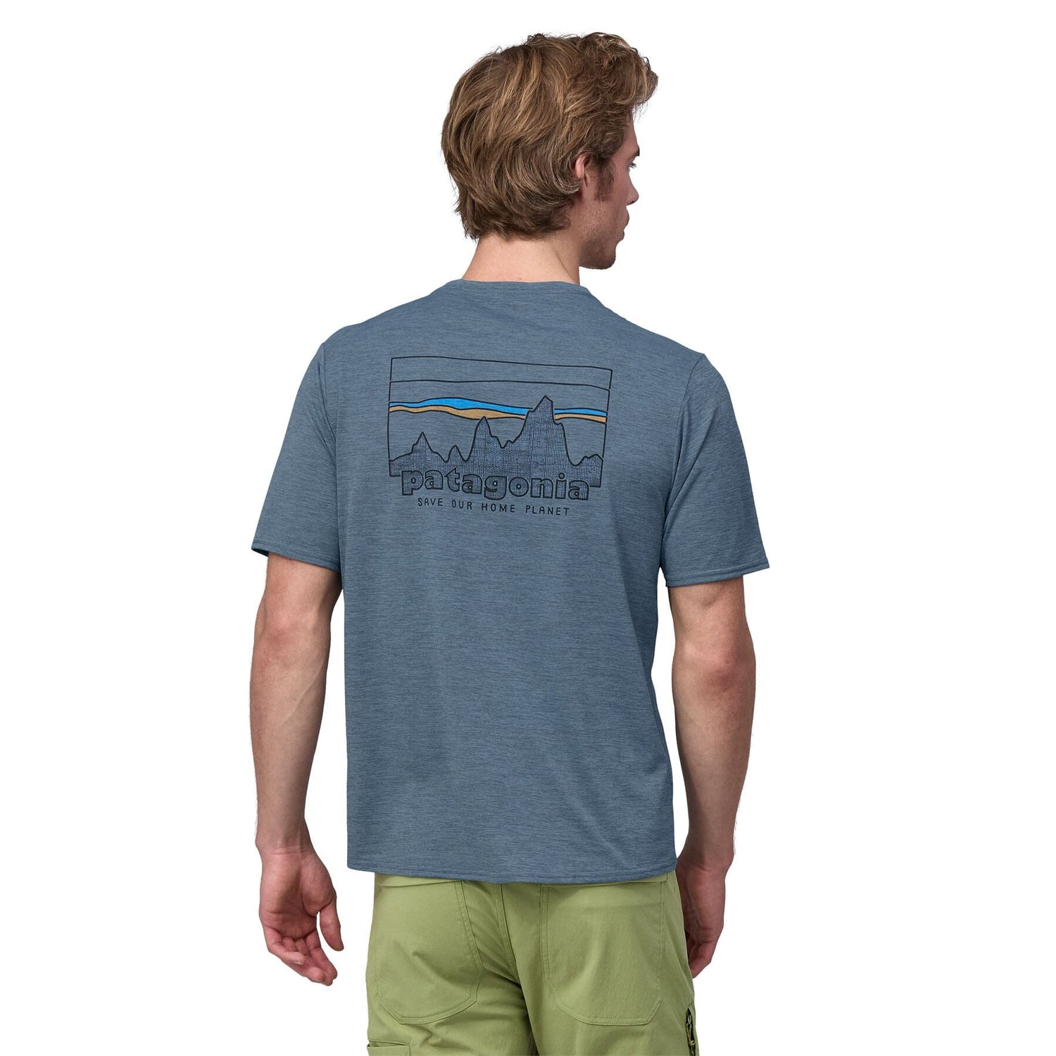 Patagonia - M's Capilene® Cool Daily Graphic T-Shirt - Recycled Polyester - Weekendbee - sustainable sportswear