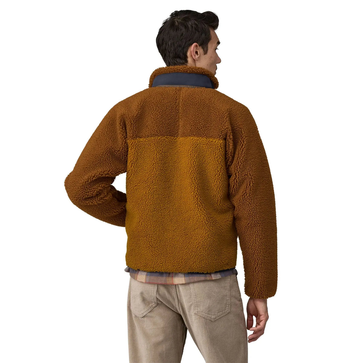 Patagonia M's Classic Retro-X Fleece Jacket - Recycled Polyester Shelter Brown Jacket