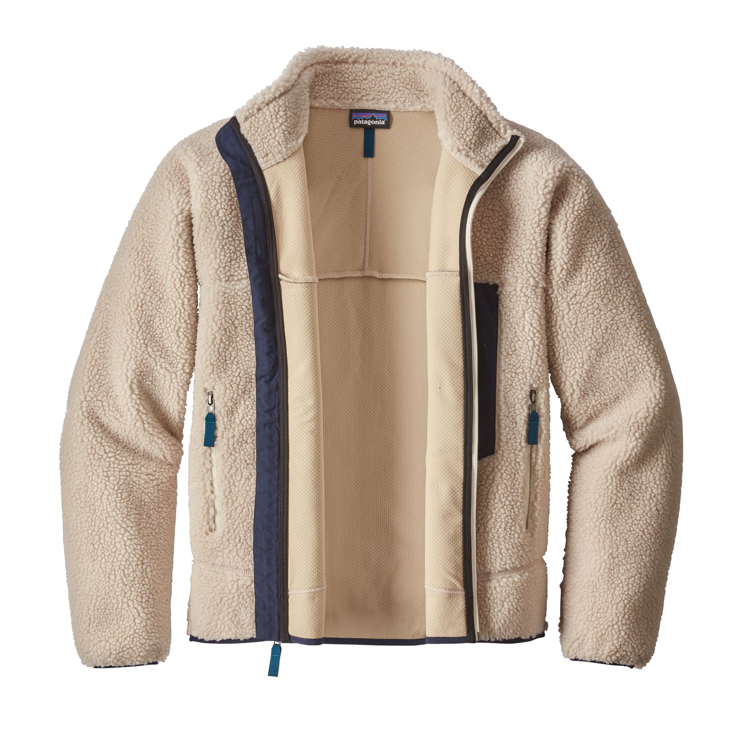 Patagonia M's Classic Retro-X Fleece Jacket - Recycled Polyester Natural Jacket