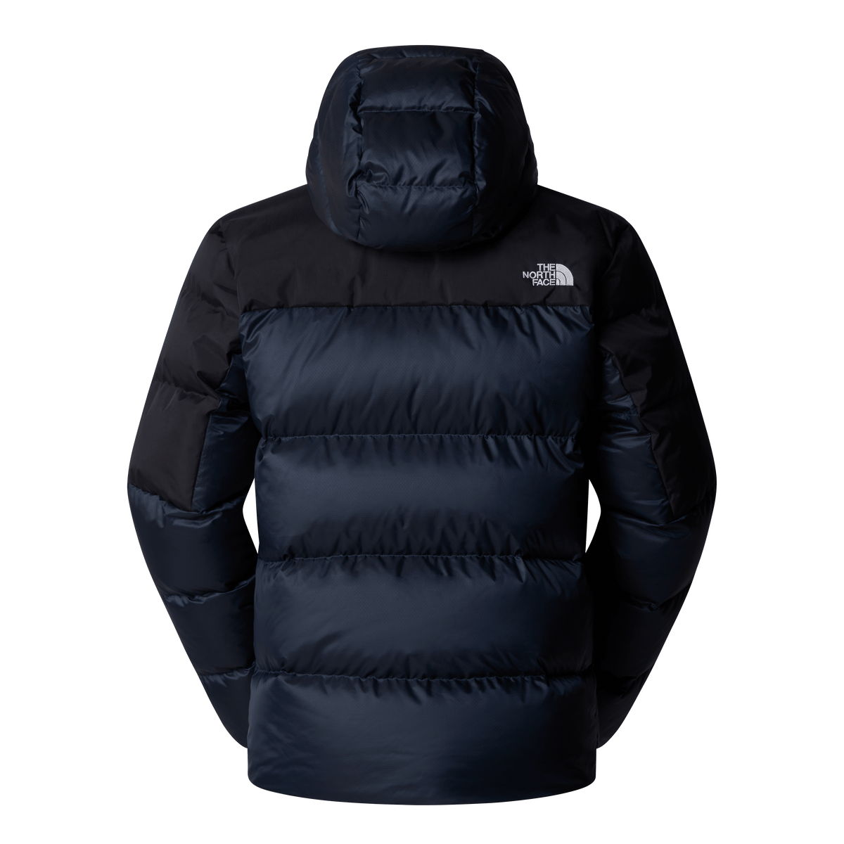The North Face M's Diablo Down Hoodie 2.0 - Nylon with Non-PFC DWR & Certified Down Blue Black Jacket