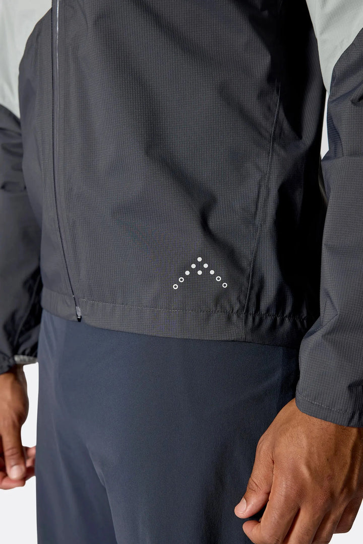 M's Downpour Trail Light Waterproof Jacket - Recycled polyester Jacket Rab