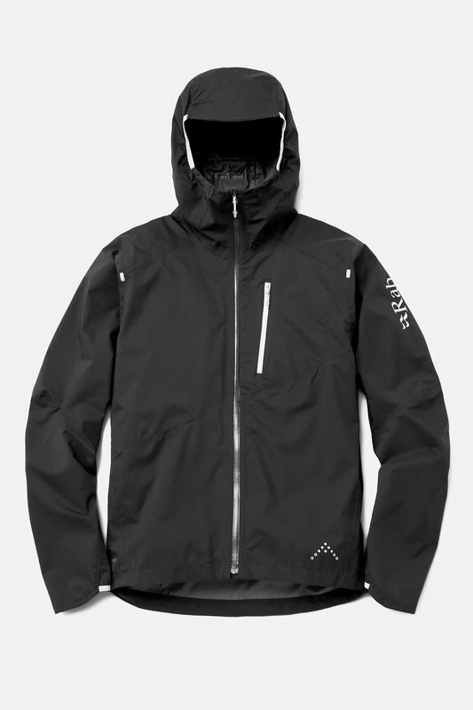 Rab M's Downpour Trail Light Waterproof Jacket - Recycled polyester Anthracite Jacket