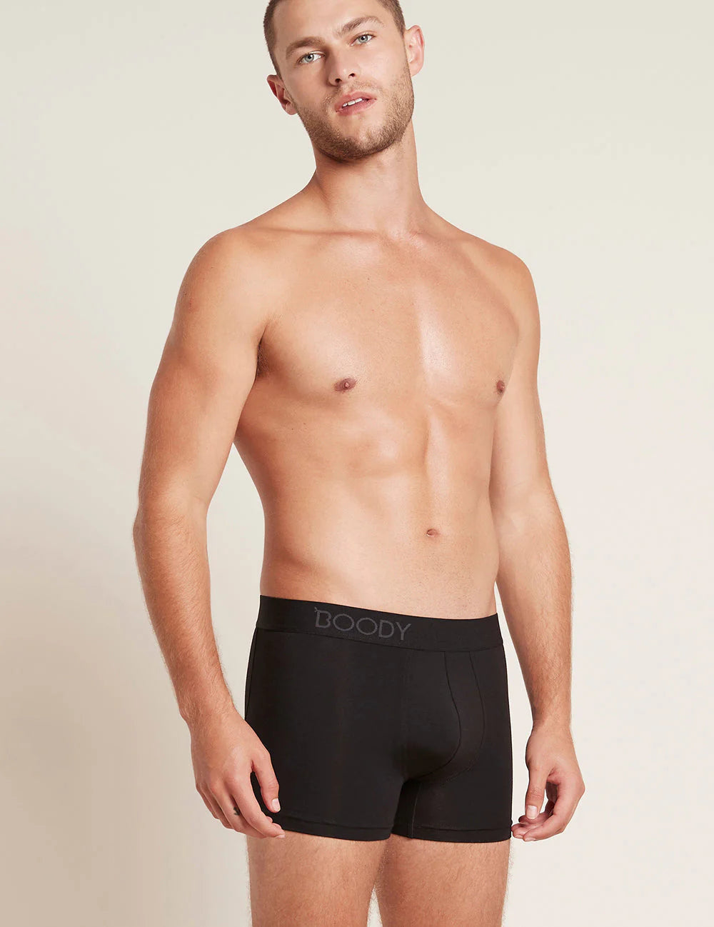 Boody M's Everyday Boxer Briefs - Bamboo Viscose Black Underwear